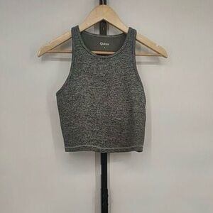 Quince flowknit high neck sleeveless tank